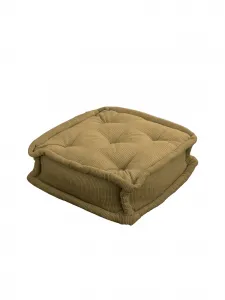 Hanah Home Vankúš na podlahu BISKUVI khaki