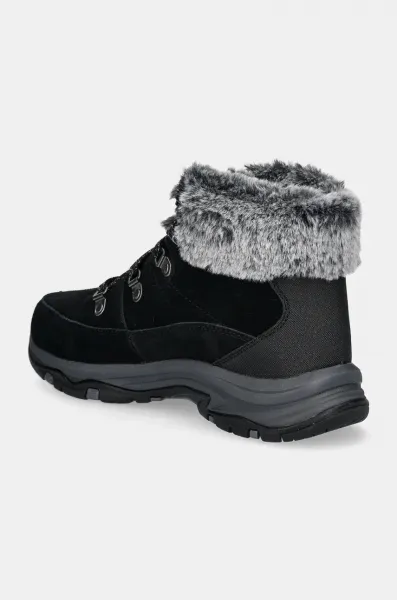 Skechers TREGO - SNOW WORRIES Dámska zimná obuv, čierna, veľkosť