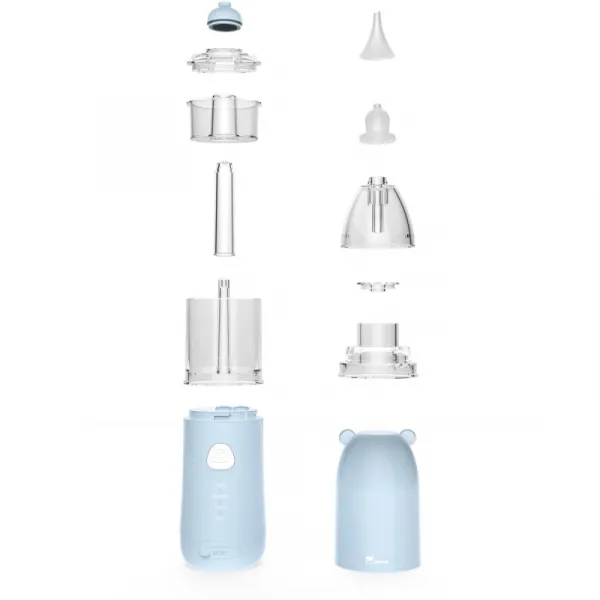 Momini Automatic Irrigator And Aspirator 2 in 1 NanoFlush odsávačka nosných hlienov elektrická 1 ks