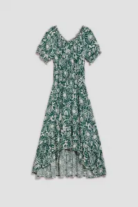 Marisse Women's Dress L-Su-4040 Palm Leaf