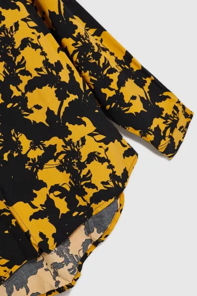 Marisse Women's Shirt Z-Ko-4539 Mustard