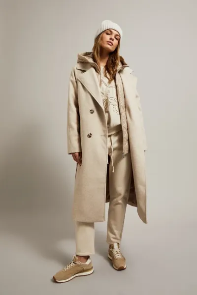 Marisse Women's Jacket Z-Ku-4515 Beige