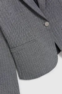 Marisse Women's Jacket Z-Mr-4502 Grey