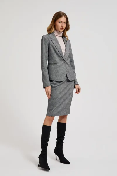 Marisse Women's Jacket Z-Mr-4502 Grey