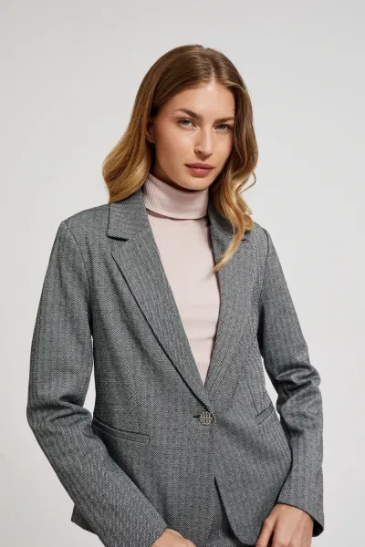 Marisse Women's Jacket Z-Mr-4502 Grey