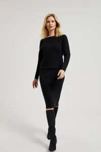 Marisse Women's Skirt Z-Sc-4501 Black