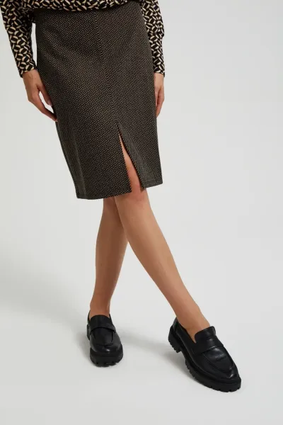 Marisse Women's Skirt Z-Sc-4502 Black