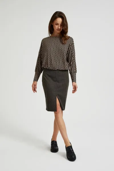 Marisse Women's Skirt Z-Sc-4502 Black