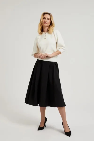 Marisse Women's Skirt Z-Sc-4504 Black