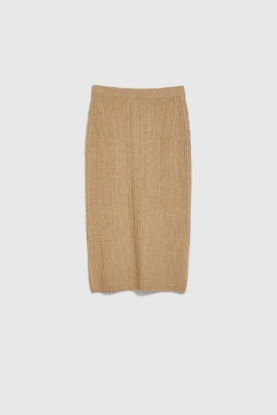 Marisse Women's Skirt Z-Sc-4500 Beige Mel