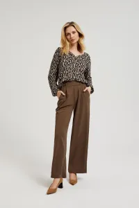 Marisse Women's Blouse Z-Ts-4510 Brown