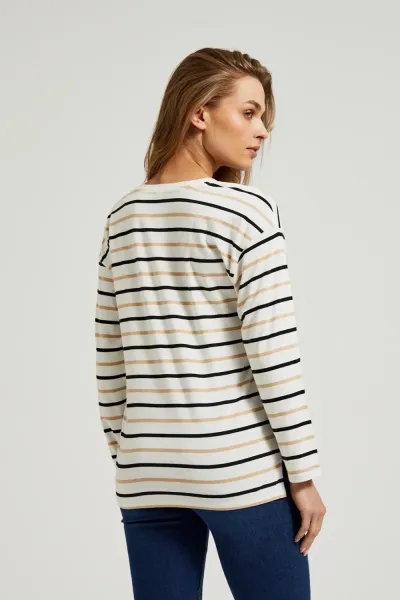 Marisse Women's Blouse Z-Ts-4503 Off White