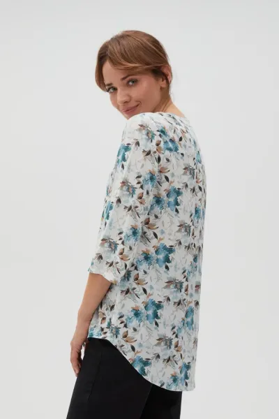 Marisse Women's Shirt L-Ko-4610 D.Green