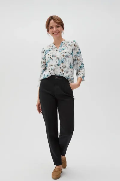 Marisse Women's Shirt L-Ko-4610 D.Green