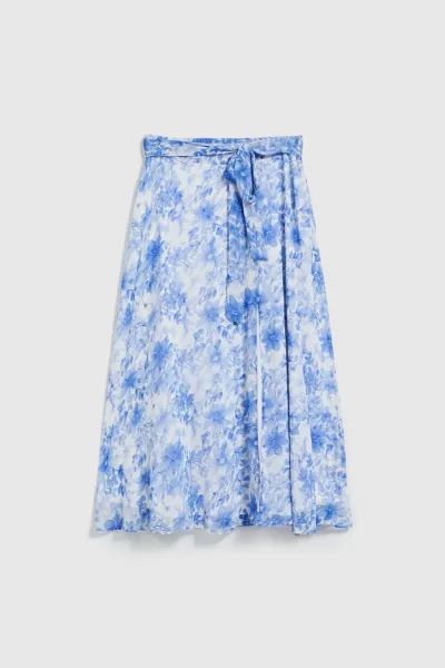 Marisse Women's Skirt L-Sc-4610 L.Blue