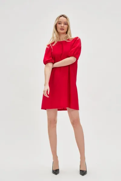 Marisse Women's Dress L-Su-4638 Red