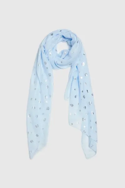 Marisse Women's Scarf L-Sz-4613 L.Blue