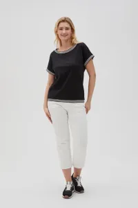 Marisse Women's T-Shirt L-Ts-4637 Black