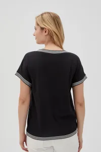 Marisse Women's T-Shirt L-Ts-4637 Black