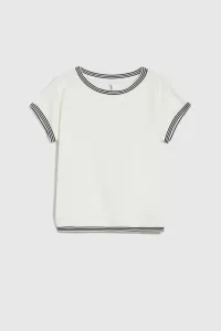 Marisse Women's T-Shirt L-Ts-4637 Off White