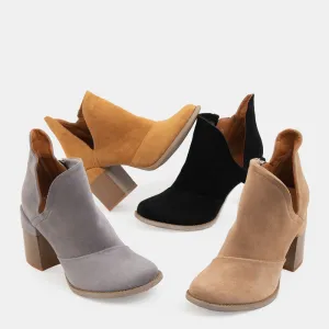Resti Black women's boots with cutouts Plinara