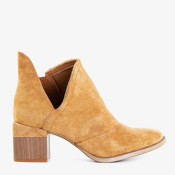 Resti Brown women's ankle boots Jeneuer - Footwear