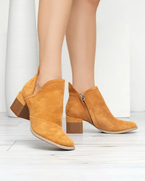 Resti Brown women's ankle boots Jeneuer - Footwear