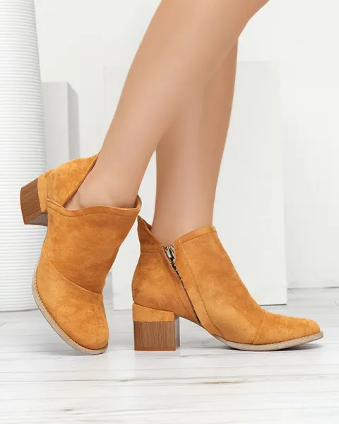 Resti Brown women's ankle boots Jeneuer - Footwear