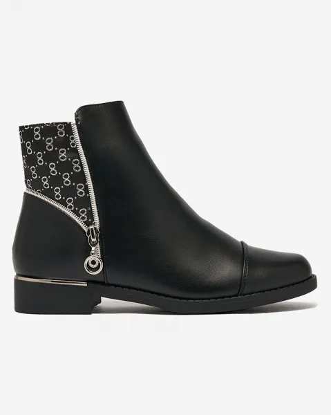 Resti Black women's boots a'la sztyblety Orlaa