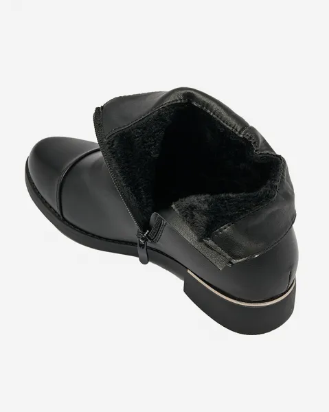 Resti Black women's boots a'la sztyblety Orlaa