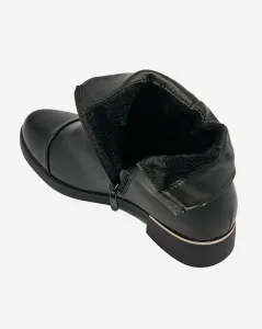 Resti Black women's boots a'la sztyblety Orlaa