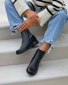 Resti Black women's boots a'la sztyblety Orlaa