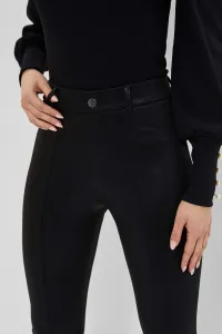 Marisse Shiny Leggings Z-Lg-3601 Black