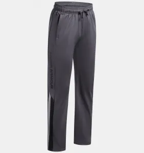 Under Armour BRAWLER 3.0 TAPERED Chlapčenské tepláky, tmavo sivá, veľkosť S