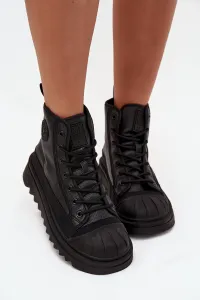 BIG STAR SHOES Vysoké Dámske Tenisky Zateplené Big Star