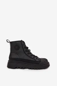 BIG STAR SHOES Vysoké Dámske Tenisky Zateplené Big Star