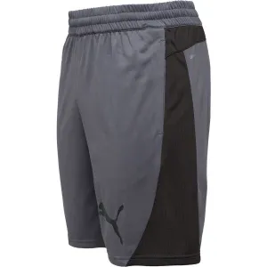 Puma M TAD TECH 8" KNIT SHORT Pánske športové krátke nohavice, tmavo sivá, veľkosť