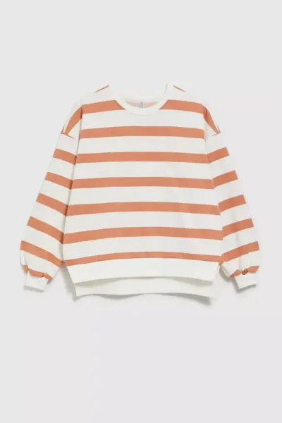 Marisse Women's Sweatshirt L-Bl-4313 L.Brown