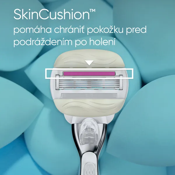 Gillette Venus Comfortglide Festival Dámska Darčeková Taška - 2 Čepeľami A Toaletnou Taškou