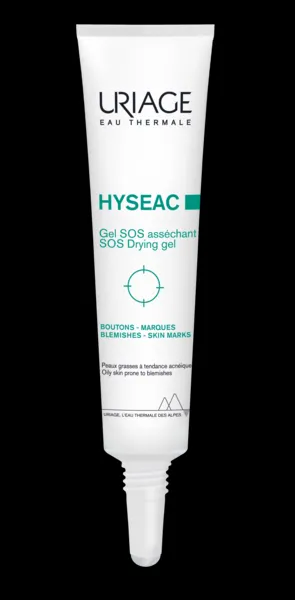 Uriage Hyséac SOS Drying Gel lokálny gél na akné proti nedokonalostiam pleti 15 ml