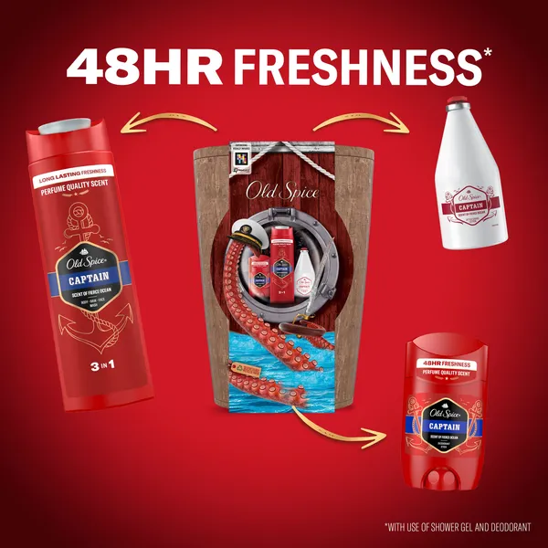 Old Spice Captain Barel darčeková sada pre mužov