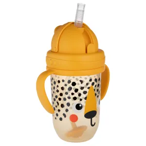 Canpol babies BabiesBoo Cup hrnček so závažím Gepard 6m+ 270 ml