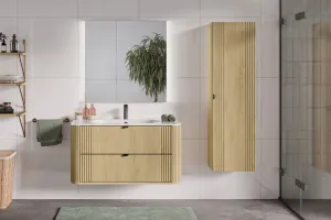 Comad Zápustné umývadlo PURE 100-46 lesklé biele