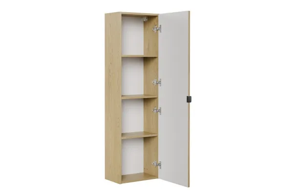 Comad Kúpeľňová zostava Ovalia so skrinkami 80 cm dub Cremona