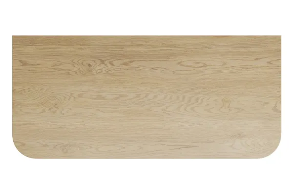 ArtCom Doska pod umývadlo OVALIA | dub cremona Typ: Doska 100 cm / 89-100