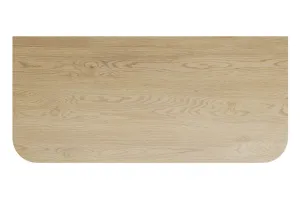 ArtCom Doska pod umývadlo OVALIA | dub cremona Typ: Doska 100 cm / 89-100