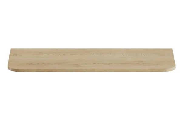 ArtCom Doska pod umývadlo OVALIA | dub cremona Typ: Doska 120 cm / 89-120