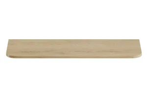 ArtCom Doska pod umývadlo OVALIA | dub cremona Typ: Doska 120 cm / 89-120