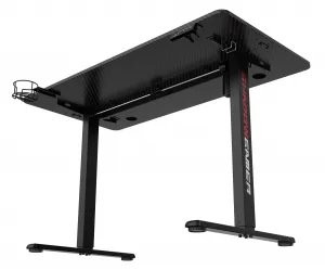 TZB Výškově nastavitelný elektrický herní stůl SHADOW GAMER 1.0 120 cm černý