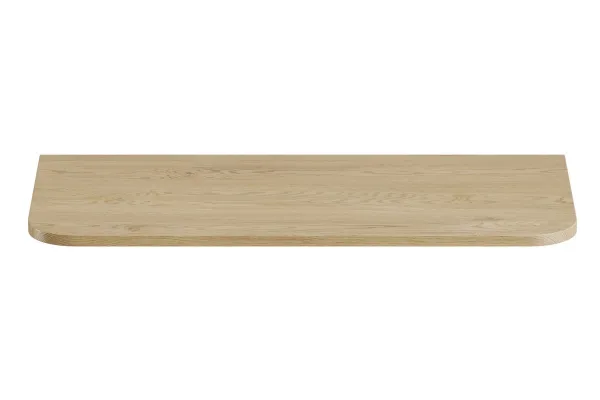 ArtCom Doska pod umývadlo OVALIA | dub cremona Typ: Doska 100 cm / 89-100
